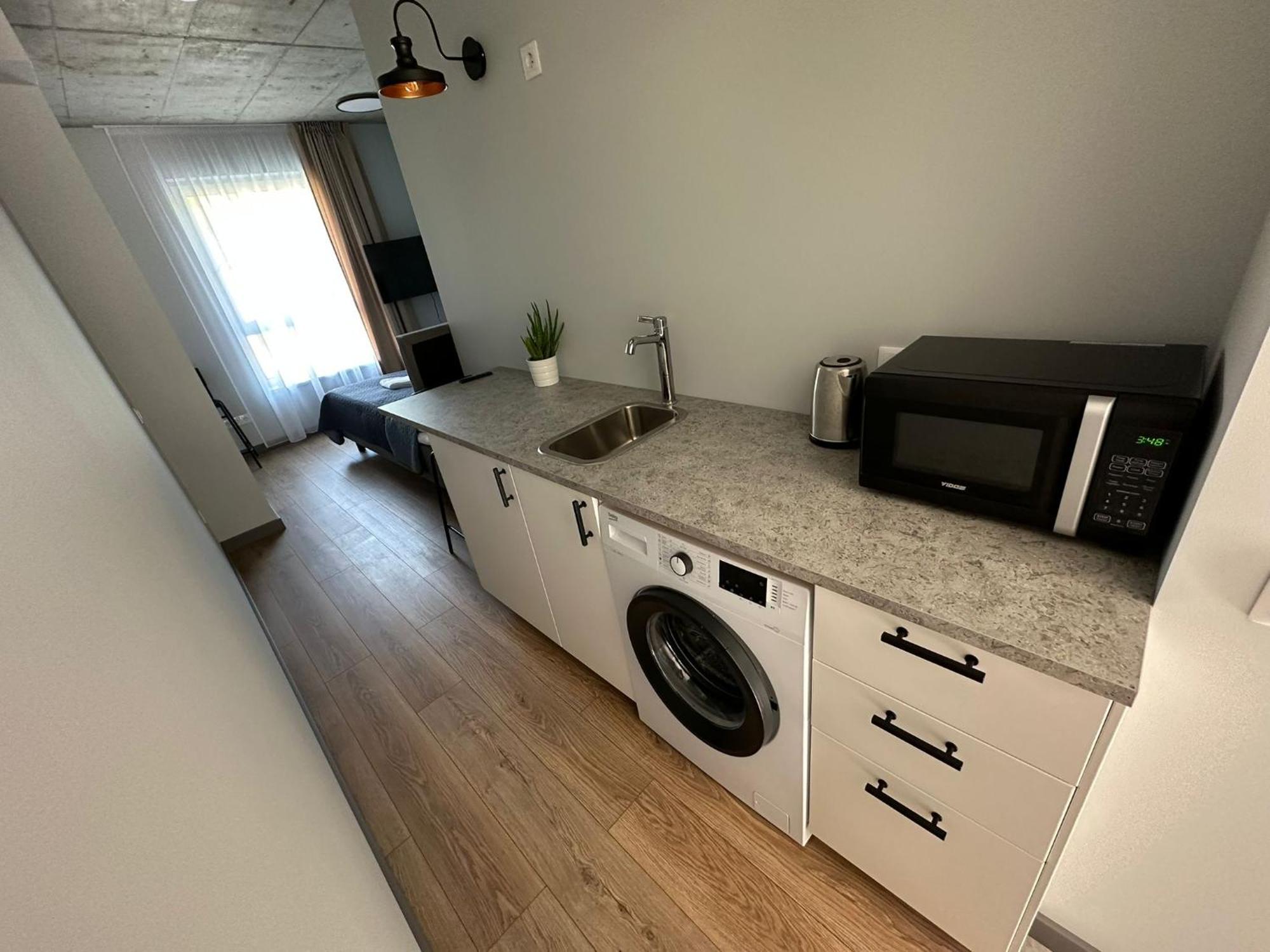 Tilzes Studio Apartaments, Self Check-In, Free Parking, Comfort Klaipėda Habitación foto